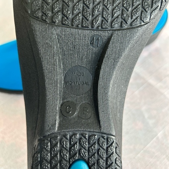 Arcopedico Lolita Turquoise Size 41 US 9.5-10 Ballet Flats Turquoise NEW - Picture 11 of 12